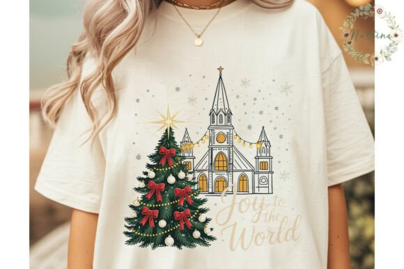 Christmas Church Tree Sublimation Design Review
