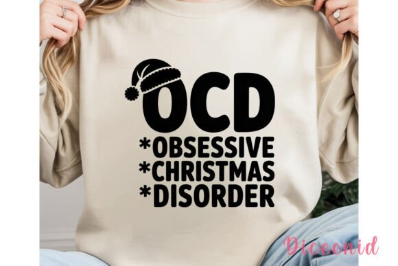 Christmas OCD Sublimation Design: Illustrations Review