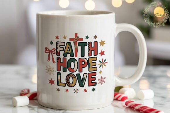 Faith Hope Love Christmas PNG Clipart Review