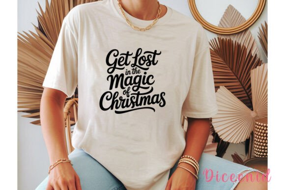 Get Lost in Christmas: Sublimation Design & Illustrations