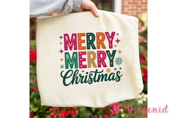 Merry Merry Christmas PNG Clipart & Illustrations