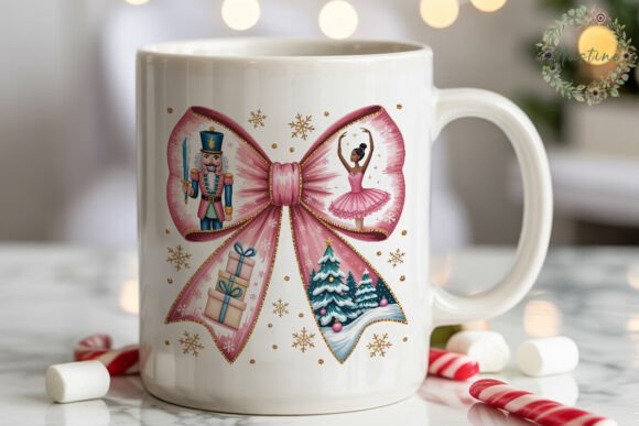 Pink Christmas Bow Nutcracker PNG Review