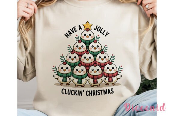 Review: Jolly Cluckin Christmas Chicks PNG for Embroidery
