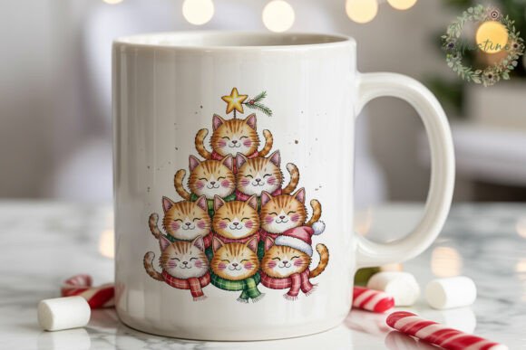 Reviewing Christmas Cat Tree Illustrations